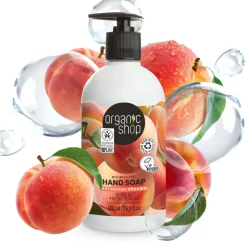 Organic Shop Handzeep Rose & Peach 500 ml