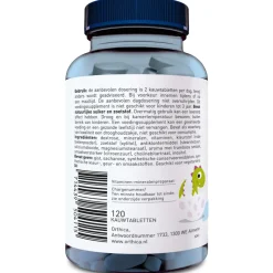 Orthica Dino Multi 120 kauwtabletten