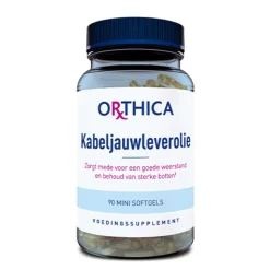 Orthica Kabeljauwleverolie 90 softgels