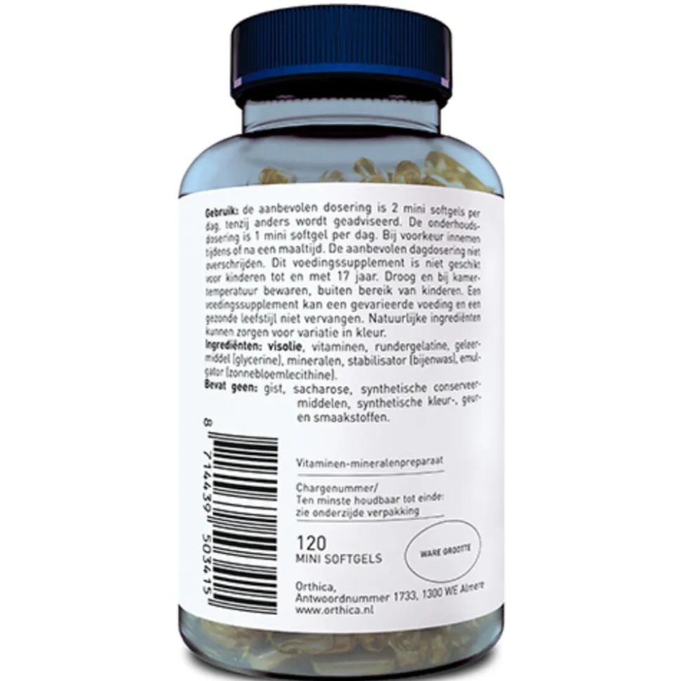 Orthica Multi 50+ 120 softgels