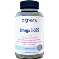 Orthica Omega 3-375 120 softgels