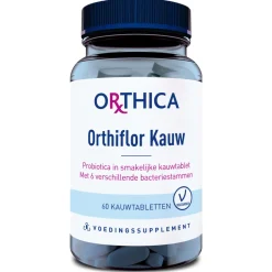 Orthica Orthiflor Kauw Probiotica 60 kauwtabletten