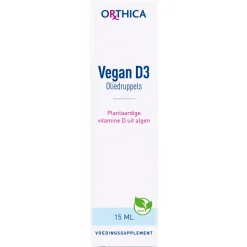 Orthica Vegan D3 druppels 15 ml