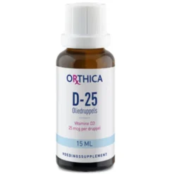 Orthica Vitamine D-25 Oliedruppels 15 ml