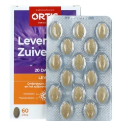Ortis Methoddrn Lever Zuivering 60 tabletten