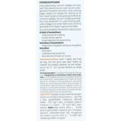 Ortis Methoddrn Lever Zuivering 60 tabletten