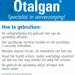 Otalgan Oorspray Hygiëne 50 ml