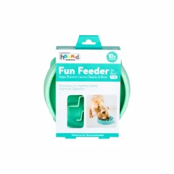 Outward Hound Dog Fun Feeder Wave Small Mintgroen 14.5 x 13 x 3 cm