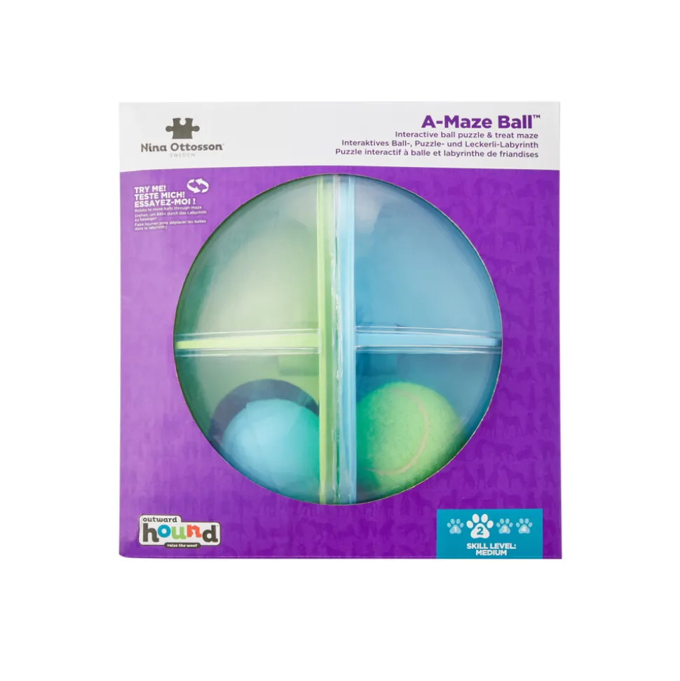 Outward Hound Nina Ottosson Dog a-Maze Ball Green