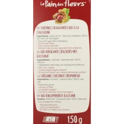 Pain fleur Crackers Kastanje 150 gr