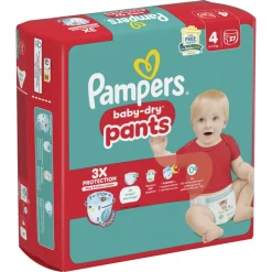 Pampers Baby Dry Luierbroekjes Maat 4 (9-15 kg) 27 stuks