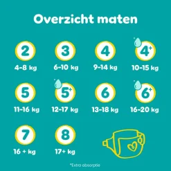 Pampers Baby Dry Luiers Maat 5+ (12-17 kg) 168 stuks