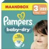 Pampers Baby Dry Luiers Maat 3 (6-10 kg) 222 stuks