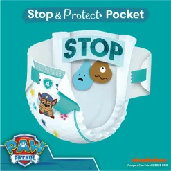 Pampers Baby Dry Luiers Paw Patrol Maat 4 (9-14 kg) 222 stuks