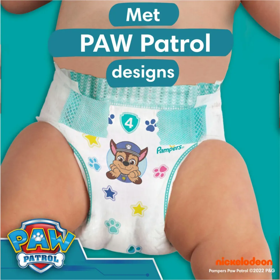 Pampers Baby Dry Luiers Paw Patrol Maat 5 (11-16 kg) 186 stuks