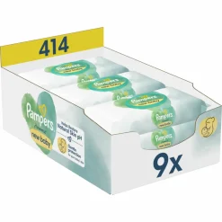 Pampers Billendoekjes Harmonie New Baby 9x46 = 414 stuks