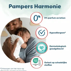 Pampers Harmonie Luierbroekjes Maat 4 (9-15 kg) 168 stuks
