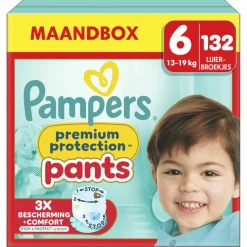 Pampers Premium Protection Luierbroekjes Maat 6 (13-19 kg) 132 stuks