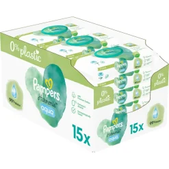 Pampers Premium Protection Luiers Maat 1 en Harmonie Aqua Billendoekjes 720 stuks Pakket