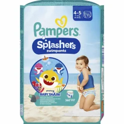 Pampers Splashers Zwemluiers Maat 4-5 (9-15 kg) 11 stuks