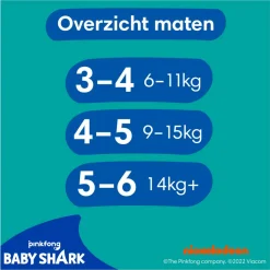 Pampers Splashers Zwemluiers Maat 5-6 (14 kg+) 10 stuks