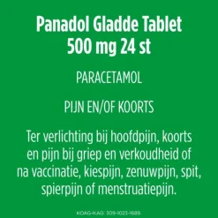 Panadol Advance Caplet 500mg 20 tabletten