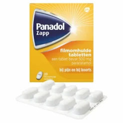 Panadol Zapp 500 mg 20 tabletten