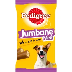 Pedigree Jumbstone Hondensnacks Mini Kip & Lam 160 gr
