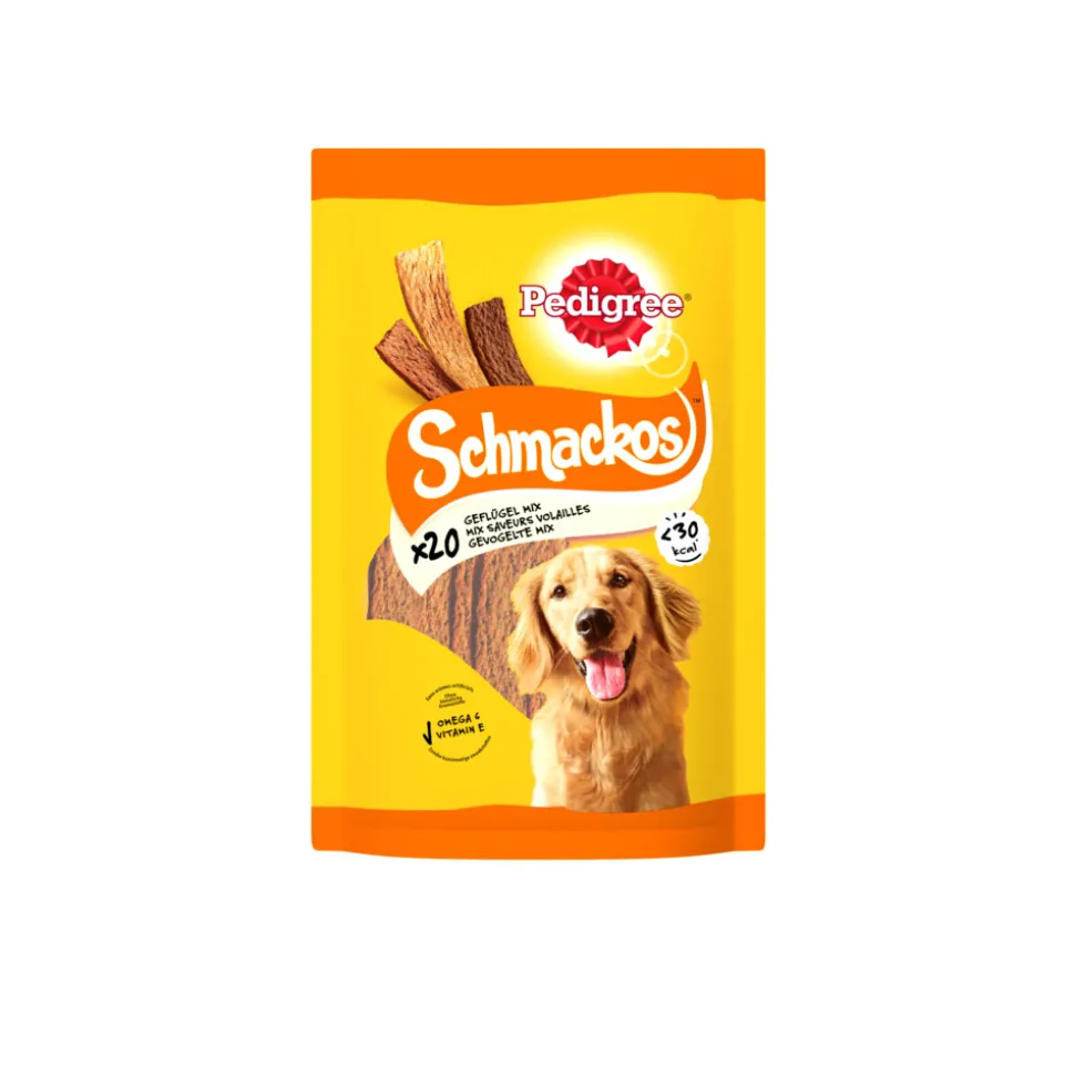 Pedigree Schmackos Hondensnacks Gevogelte Mix 144 gr