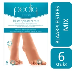 Pediq Blaarpleisters Mix 6 stuks