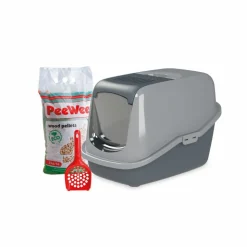 PeeWee Startpakket EcoHus Antraciet - Grijs 56 x 39 x 38,5 cm