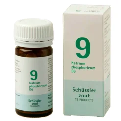 Pfluger Schussler Zout nr 9 Natrium Phosphoricum D6 100 tabletten
