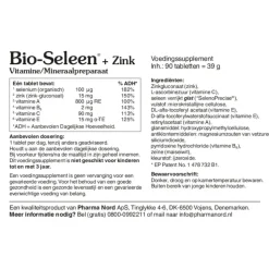 Pharma Nord Bio Seleen & Zink 90 tabletten