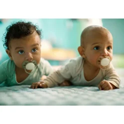 Philips Avent Fopspeen Ultra Soft 0-6 mnd Beige Lichtgroen 2 stuks