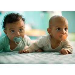 Philips Avent Fopspeen Ultra Soft 0-6 mnd Groen Oranje 2 stuks