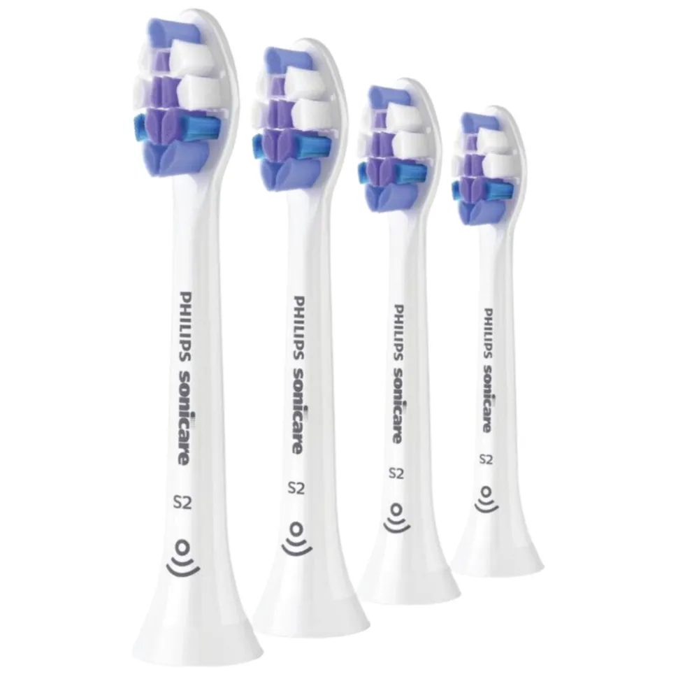 Philips Sonicare Opzetborstels S2 Sensitive Wit 4 stuks