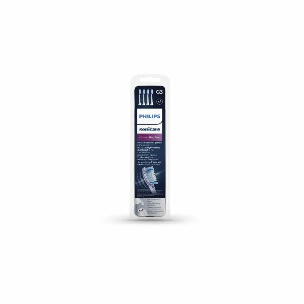 Philips Sonicare Opzetborstels Premium Gum Care G3 Wit 4 stuks