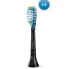 Philips Sonicare Opzetborstels Premium Plaque Defence Zwart 5 stuks