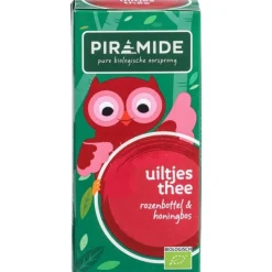 Piramide Biologische Theezakjes Uiltjes 20 stuks