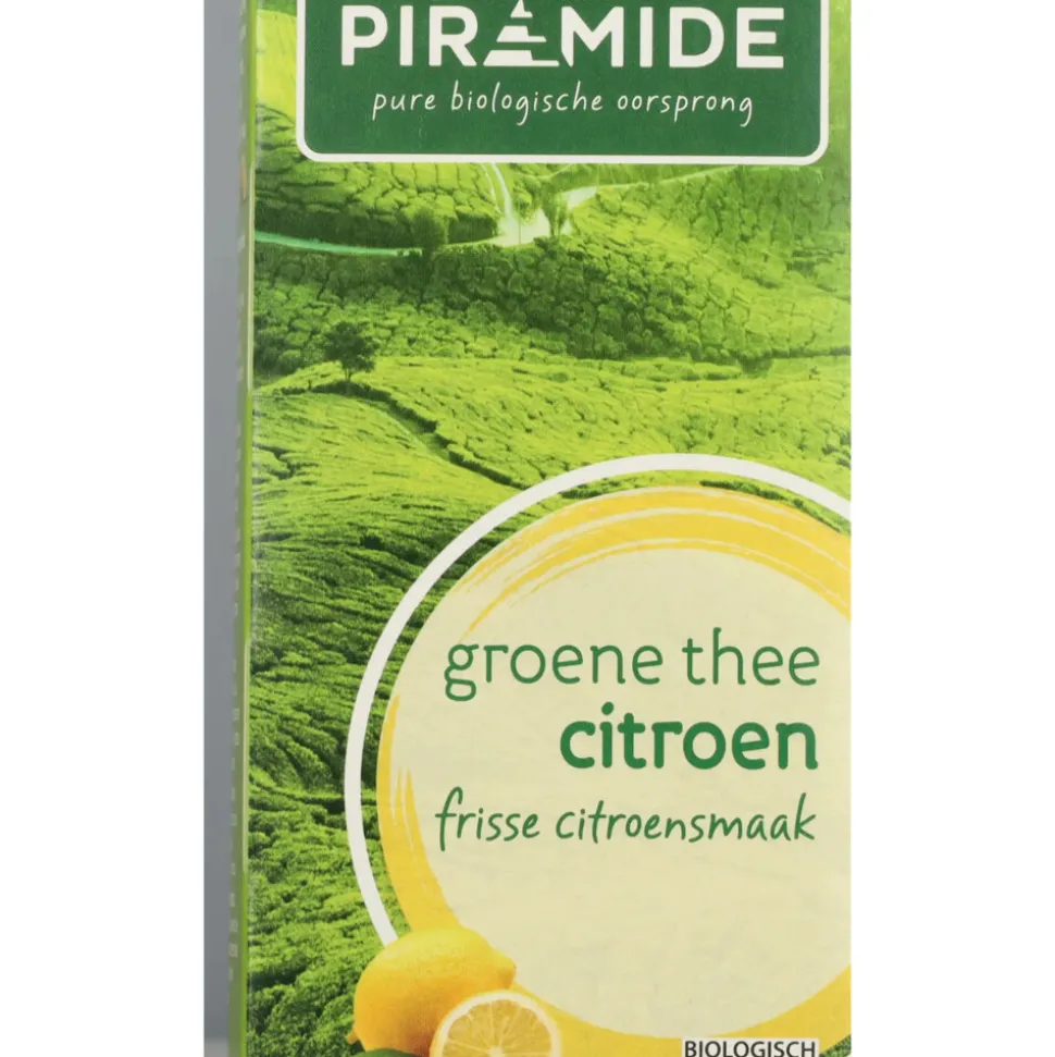 Piramide Groene Thee Bio Citroen 20 stuks