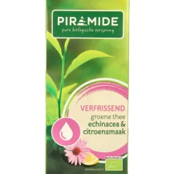 Piramide Groene Thee Verfrissend Citroen & Echinacea 20 stuks