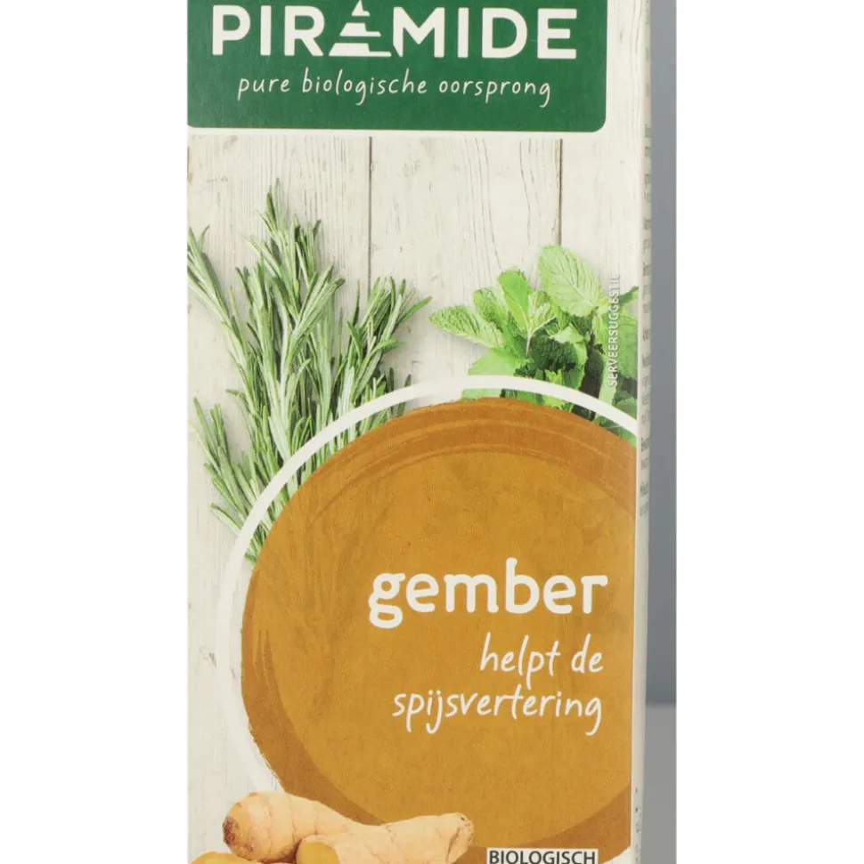 Piramide Kruidenthee Bio Gember 20 stuks