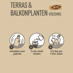 Pokon Bio Terras & Balkon Planten Voeding 500 ml