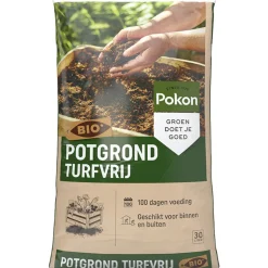 Pokon Bio Turfvrij Potgrond 30 liter