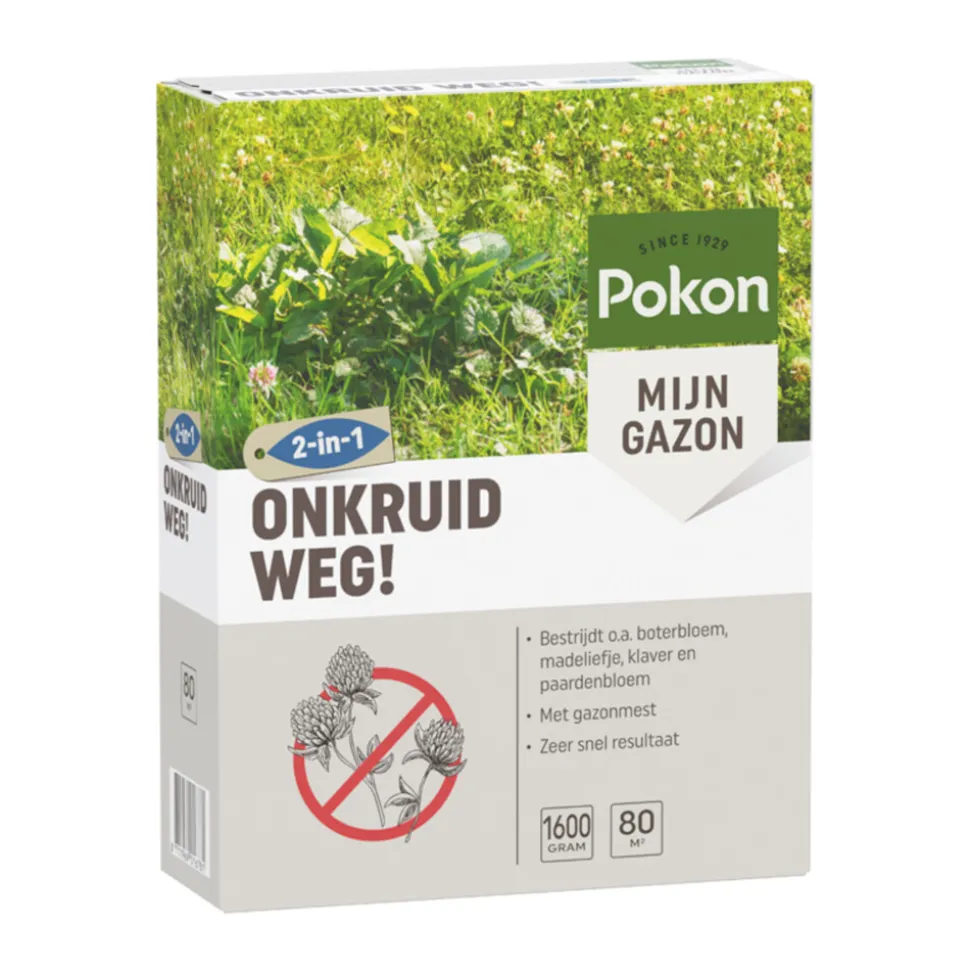 Pokon Onkruid Weg 1,6 kg voor 80 m²