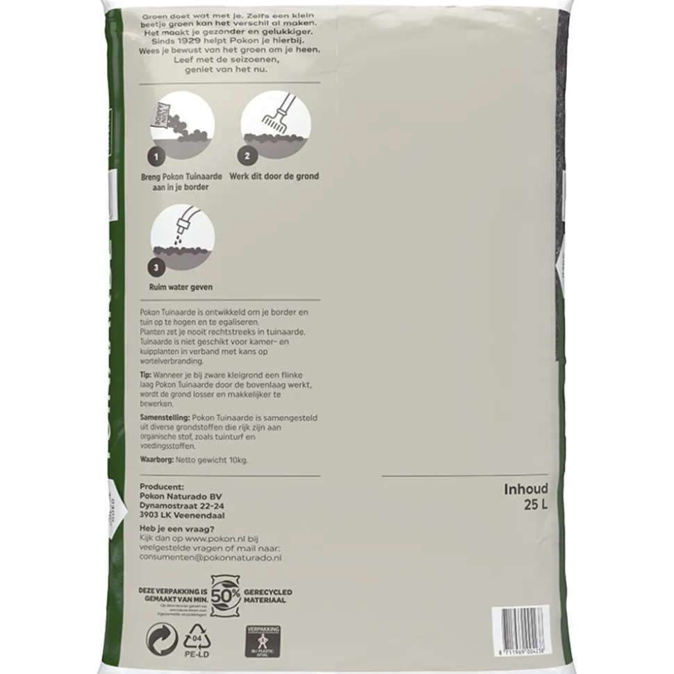 Pokon Tuinaarde 25 liter