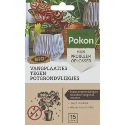 Pokon Vangplaatjes tegen Potgrondvliegjes Biologisch 15 stuks