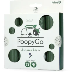 PoopyGo Eco Friendly Poepzakjes met Lavendelgeur 8 x 15 zakjes