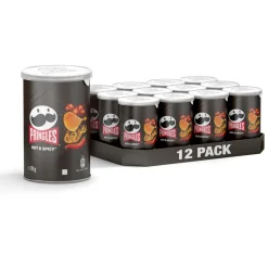 Pringles Chips Hot & Spicy 12 x 70 gr