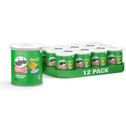 Pringles Chips Sour Cream & Onion 12 x 40 gr